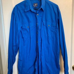 Men’s long sleeve button up